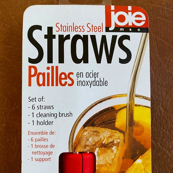 5/$25❣️Stainless Steel Straws with Brush &Holder - Picture 3 of 7